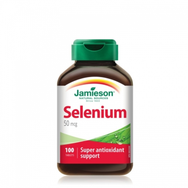 Jamieson Selen 50mcg 100 tableta